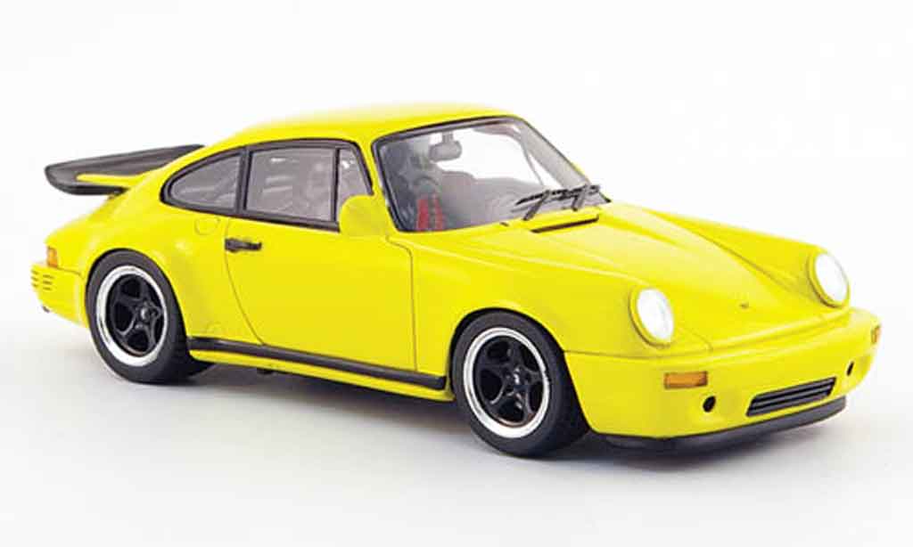 Ruf CTR 1987 1/43 Spark 1987 Sport yellow diecast model cars