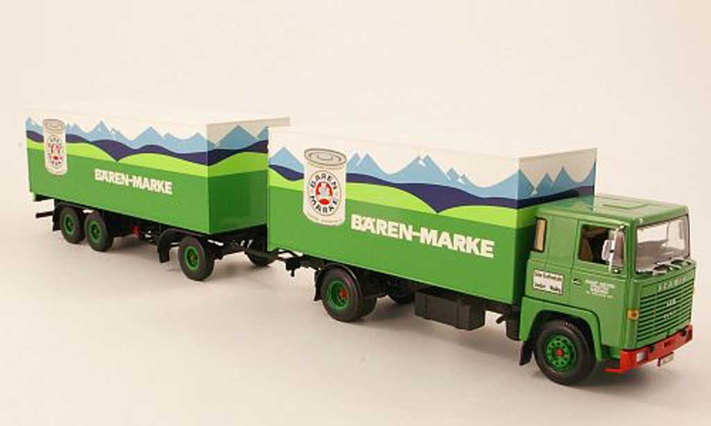 Scania Serie R 1/43 Minichamps LB 140 Kofferzug Barenmarke 1970 diecast model cars