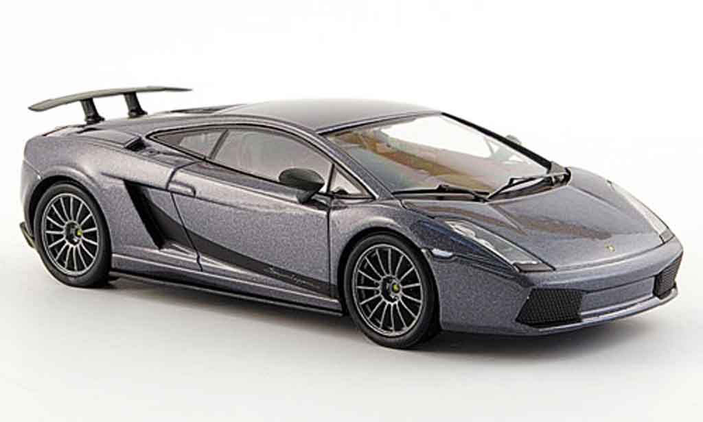 Lamborghini Gallardo Superleggera 1/43 Kyosho Superleggera grey diecast model cars
