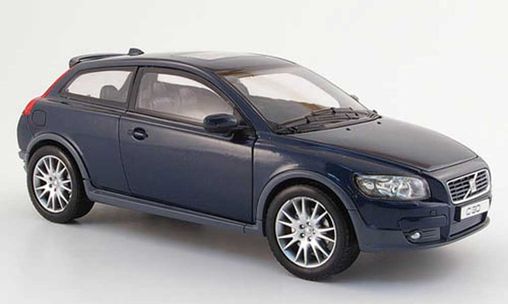 Volvo C30 1/18 Powco bluegrun 2006 diecast model cars