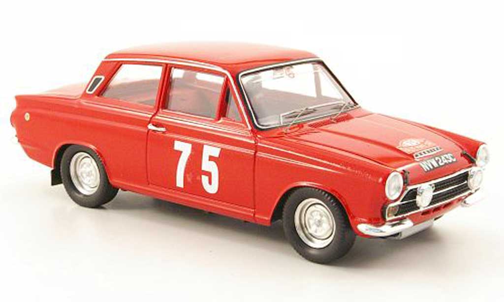 Ford Cortina 1/43 Trofeu MKI No.75 Clark/Melia Rally Monte Carlo 1966 diecast model cars