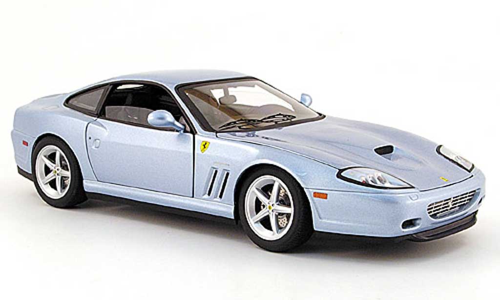 Ferrari 575 M 1/18 Hot Wheels M maranello blue bad boys ii diecast model cars