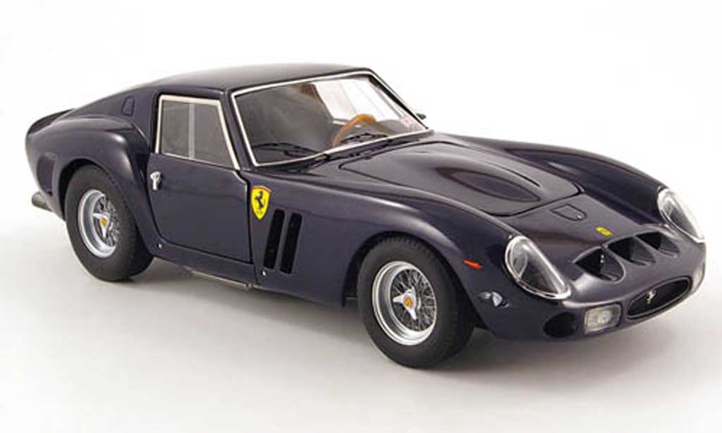 Ferrari 250 GTO 1/18 Hot Wheels Elite GTO blue vanilla sky diecast model cars