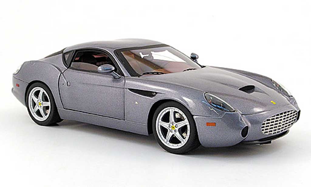 Ferrari 575 GTZ 1/18 Hot Wheels GTZ zagato grey diecast model cars