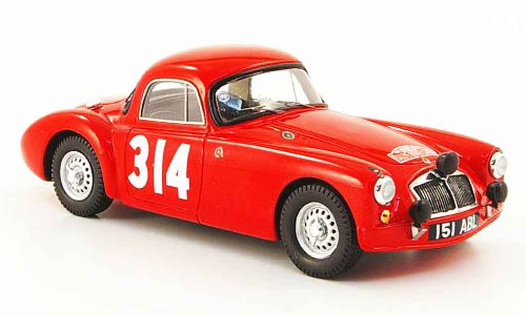 MG A 1/43 Bizarre No.314 Rally Monte Carlo 1962 diecast model cars