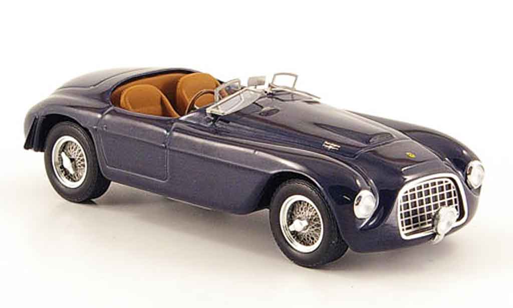 Ferrari 166 1/43 Hot Wheels Elite MM barchetta blue diecast model cars