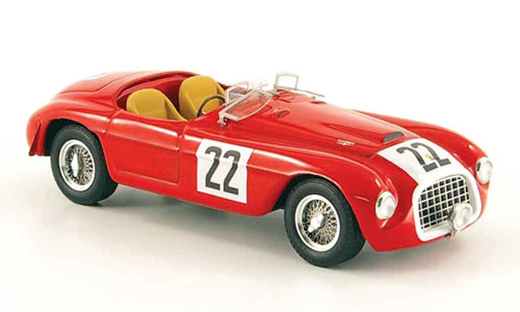 Ferrari 166 1949 1/43 Hot Wheels Elite 1949 MM barchetta no.22 24h le mans diecast model cars
