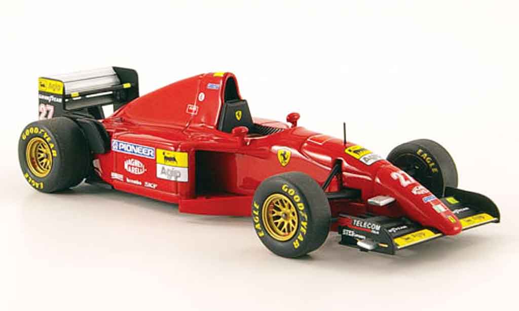 Ferrari 412 1/43 Hot Wheels Elite t2 no.27 j.alesi 1995 diecast model cars