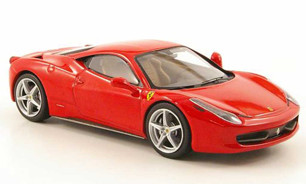 Ferrari 458 Italia 1/43 Hot Wheels Elite Italia red (Elite) 2009 diecast model cars