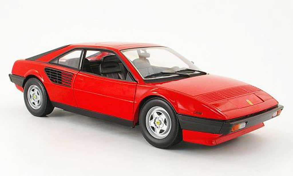 Ferrari Mondial 1/18 Hot Wheels 8 red diecast model cars