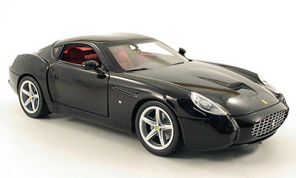 Ferrari 575 GTZ 1/18 Hot Wheels GTZ zagato black diecast model cars