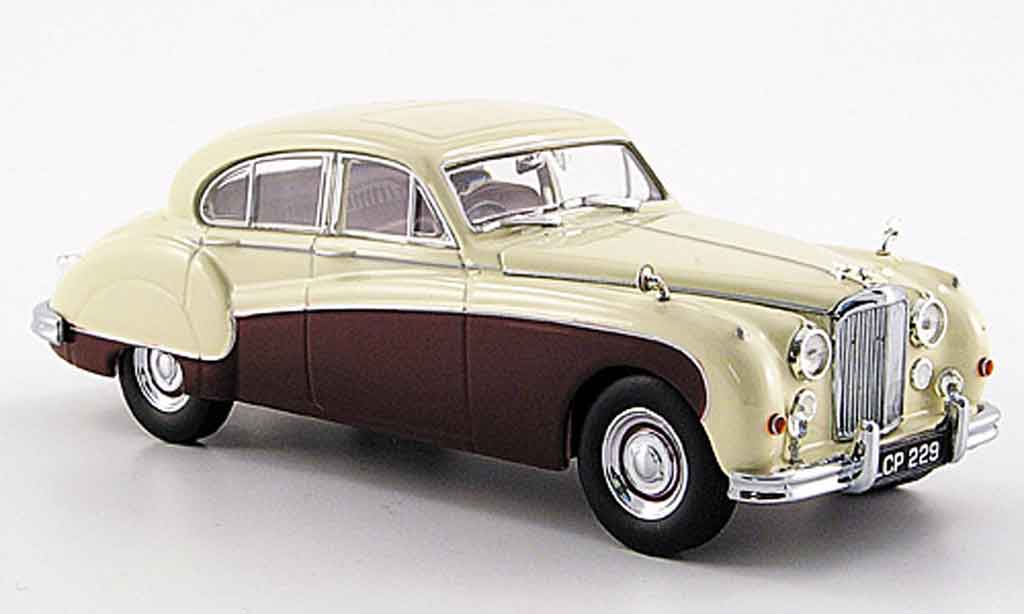 Jaguar MK 9 1/43 Oxford 9 creme red diecast model cars