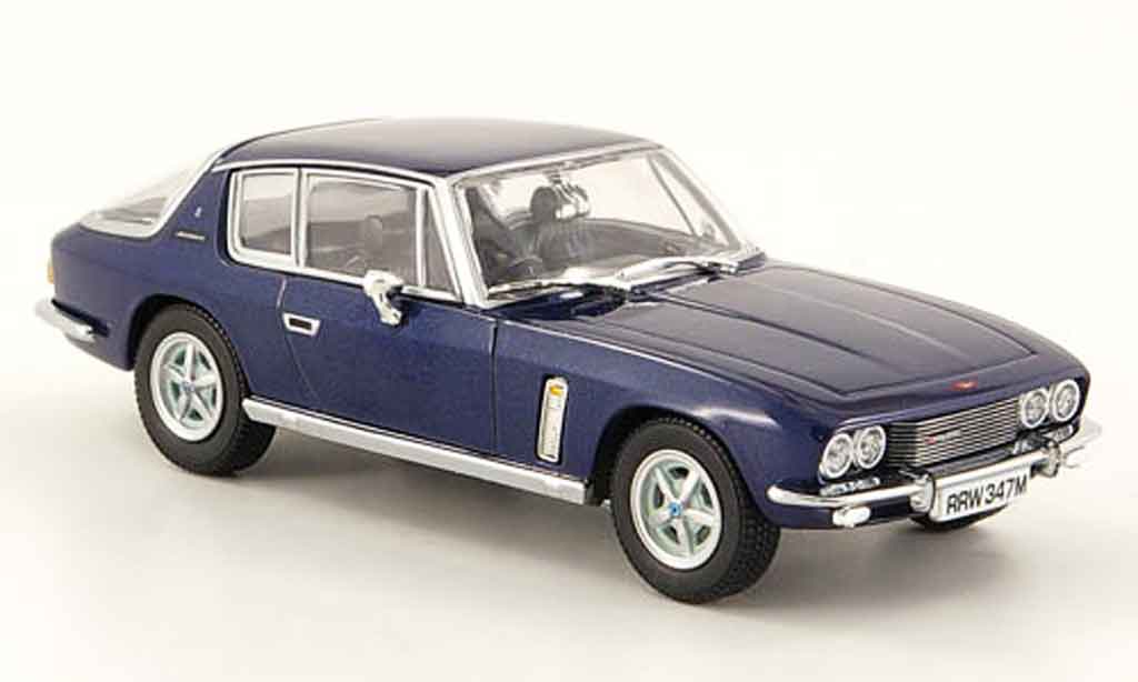 Jensen MK3 1/43 Oxford Interceptor blue diecast model cars