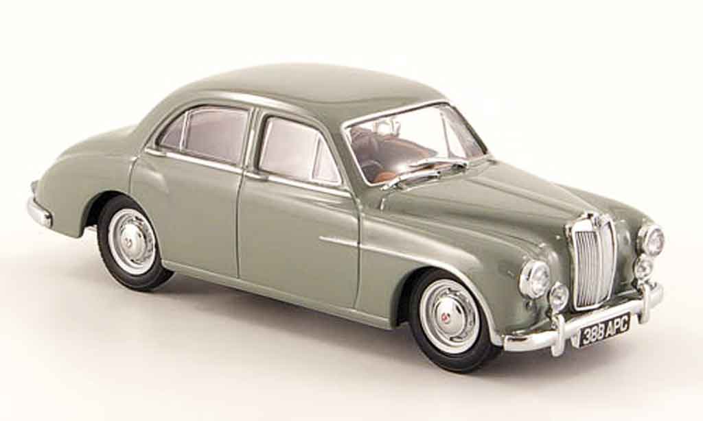 MG ZA 1/43 Oxford Magnette grey diecast model cars