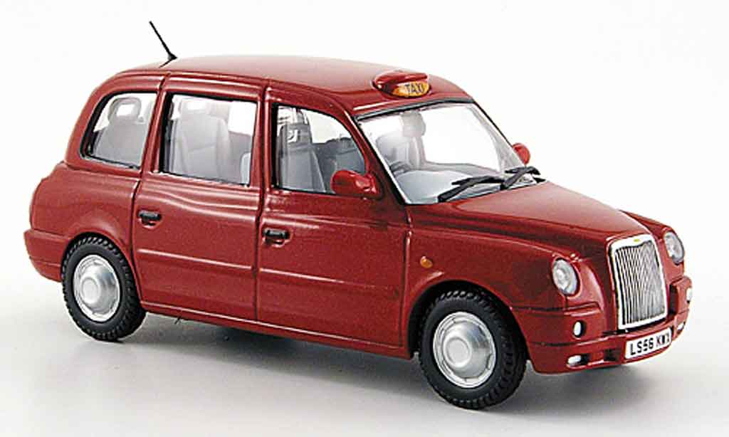 Austin TX4 1/43 Oxford Taxi red diecast model cars
