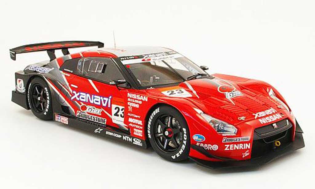 Nissan Skyline R35 1/18 Autoart JGTC R35 gt-r no.23 xanavi nismo super gt 2008 diecast model cars