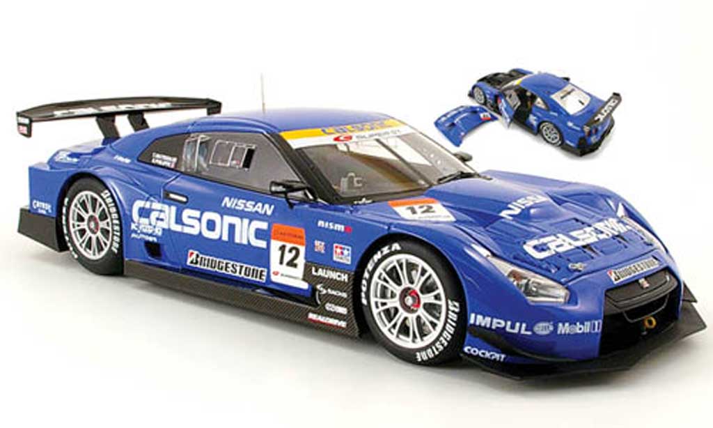Nissan Skyline R35 1/18 Autoart JGTC R35 gt-r no.12 calsonic impul super gt 2008 diecast model cars