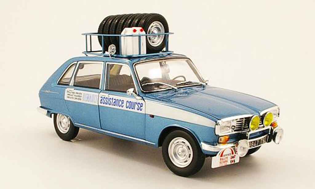 Renault 16 1/18 Norev assistance course avec pneus et bidon essance 1968 diecast model cars