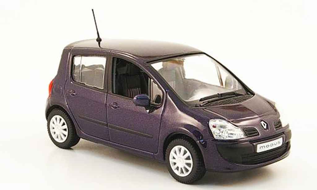 Renault Modus 1/43 Norev lila 2007 diecast model cars