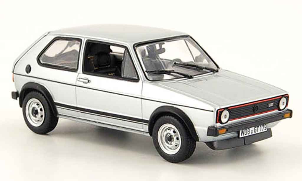 Volkswagen Golf 1 GTI 1/43 Norev 1 GTI grey metallisee 1976 diecast model cars