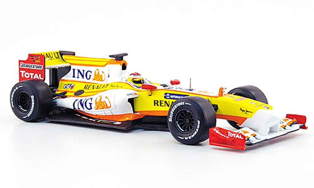 Renault F1 1/43 Norev r 29 no.7 ing f.alonso 2009 diecast model cars