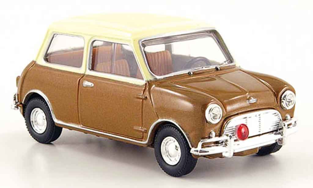 Austin Mini Cooper S 1/43 Vanguards Cooper S MK I brown beige Steve McQueen diecast model cars