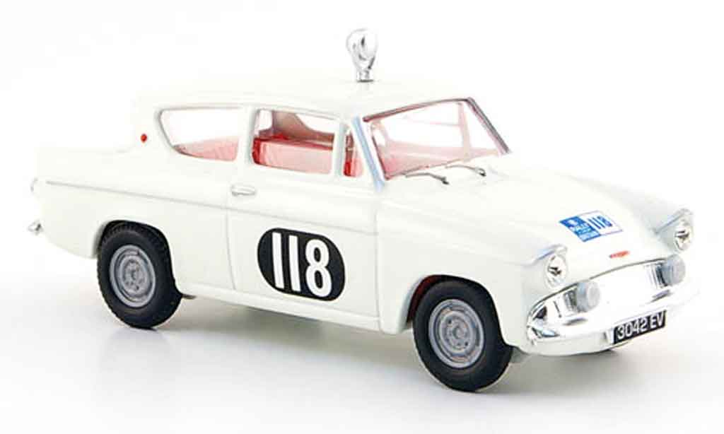 Ford Anglia 1/43 Vanguards 105 E No.118 Damencup Rally England 1959 diecast model cars