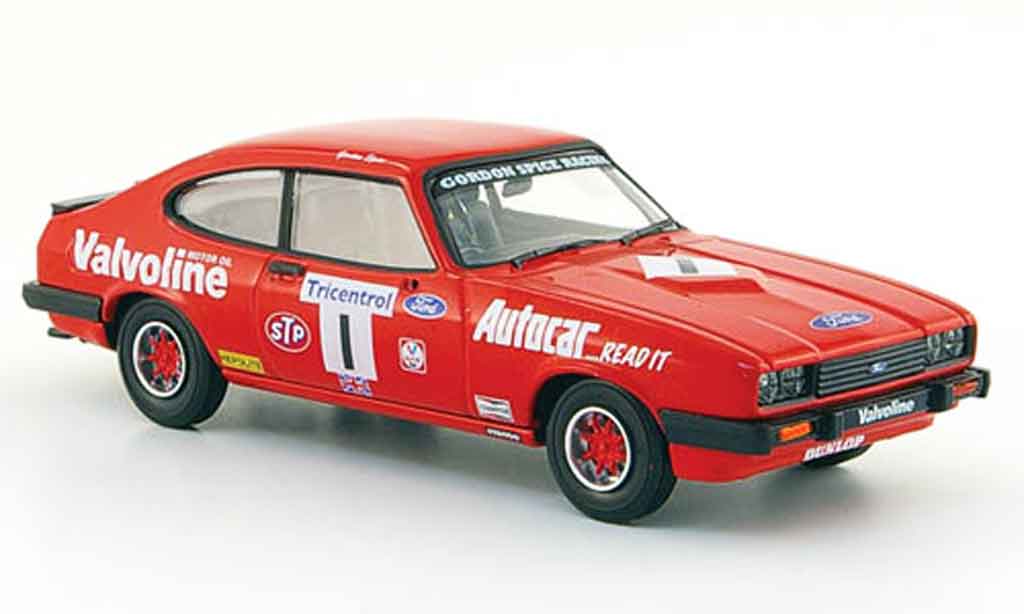 Ford Capri 1/43 Vanguards MK III 3.0 S No.1 Autocar Valvoline BSCC 1978 diecast model cars