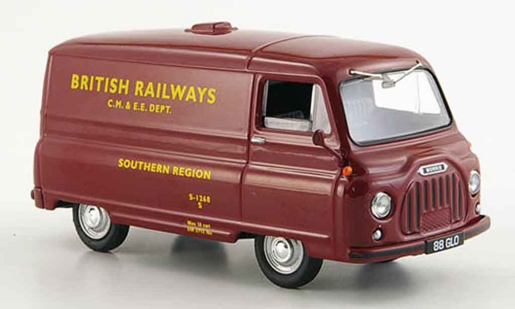 Morris J2 1/43 Vanguards Van red British Railways Region Sud 1962 diecast model cars
