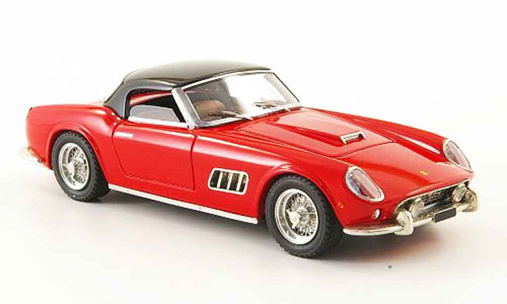 Ferrari 250 GT 1960 1/43 Look Smart GT 1960 california lwb hardtop red black diecast model cars