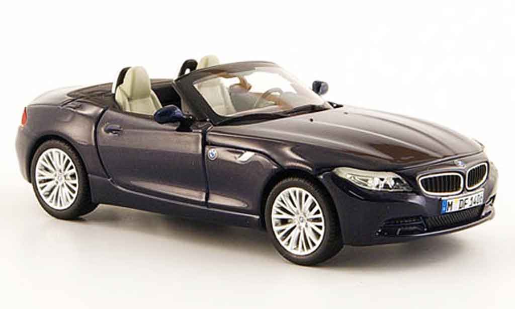 Bmw Z4 E89 1/43 Minichamps E89 Roadster blue 2009 diecast model cars