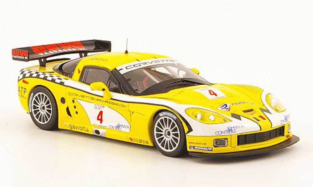 Chevrolet Corvette C6 1/43 IXO C6 R No.4 Sieger FIA GT Paul Ricard 2006 diecast model cars