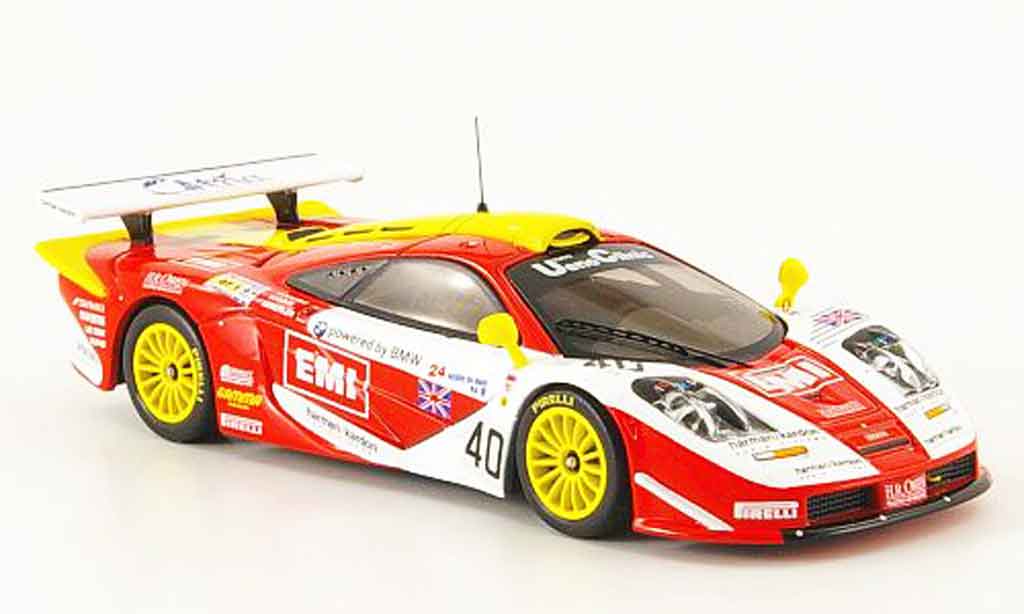 McLaren F1 1/43 IXO GTR No.40 EMI 24h Le Mans 1998 diecast model cars