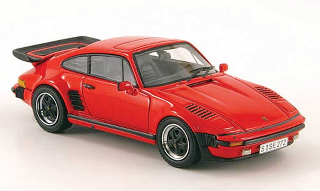 Porsche 930 Turbo 1/43 Neo Turbo SE Flatnose red 1987 diecast model cars