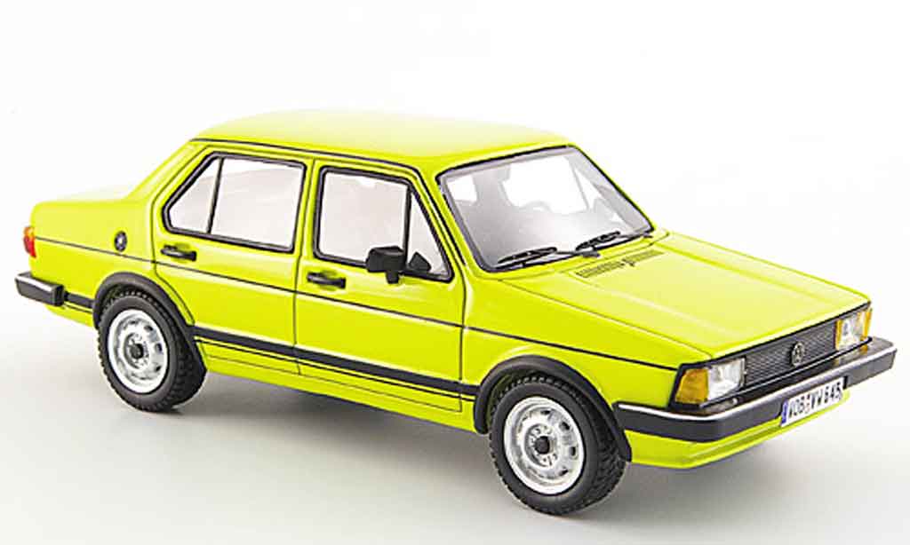 Volkswagen Jetta 1/43 Neo i yellow 4 portes 1980 diecast model cars