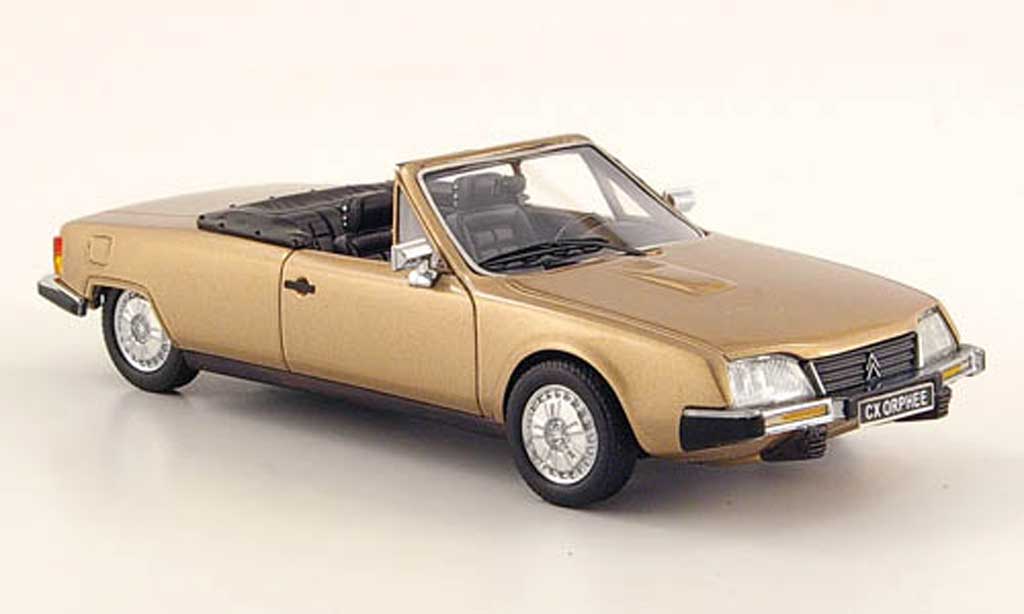 Citroen CX 1/43 Neo Orphee Convertible beige 1983 diecast model cars