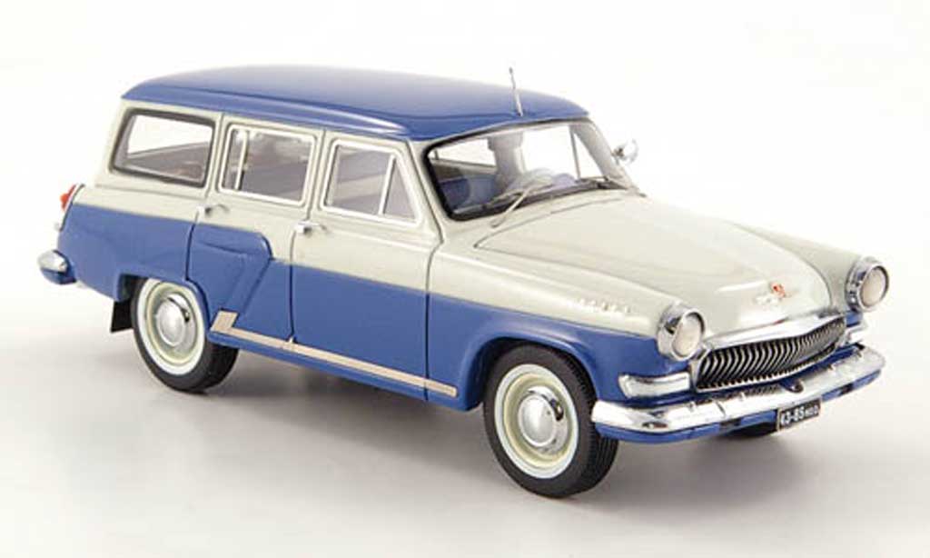 Wolga M22 1/43 Neo blue/grey clair 1960 diecast model cars