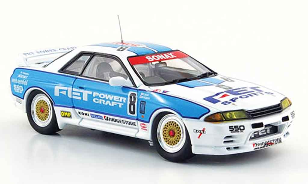 Nissan Skyline R32 1/43 Ebbro R32 GT R No.8 FET Gruppe A 1993 diecast model cars