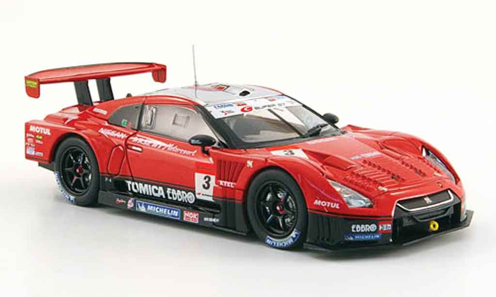 Nissan Skyline R35 1/43 Ebbro R35 GT R No.3 Hasemi Tomica Super GT 500 2009 diecast model cars