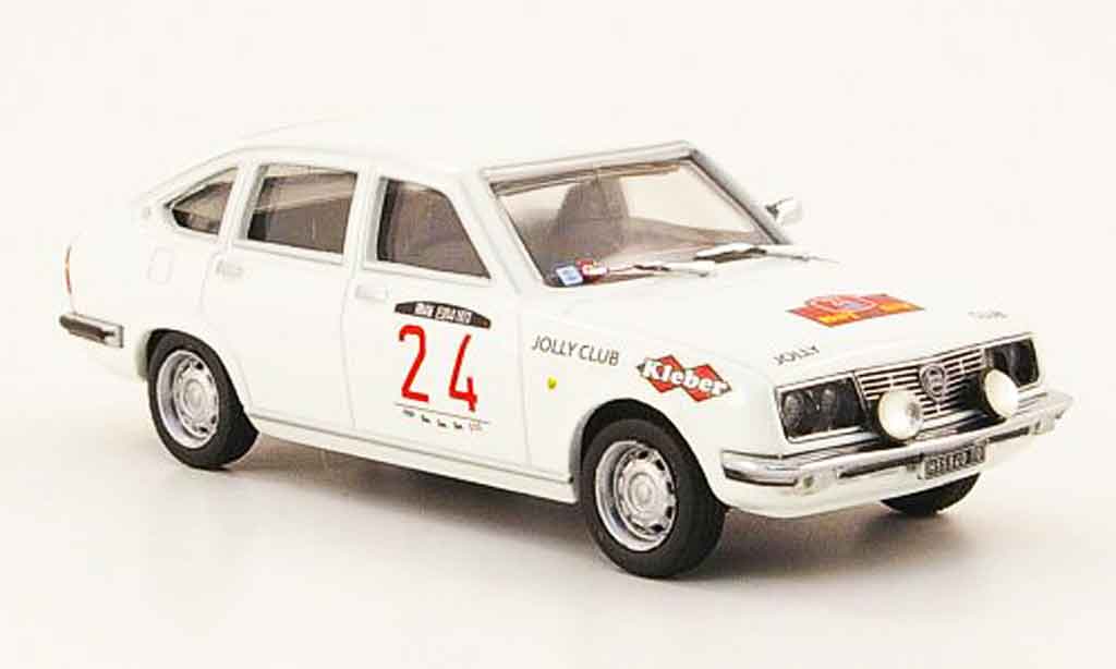 Lancia Beta 1/43 Pego 1800 lx no.24 rallye elba 1973 diecast model cars