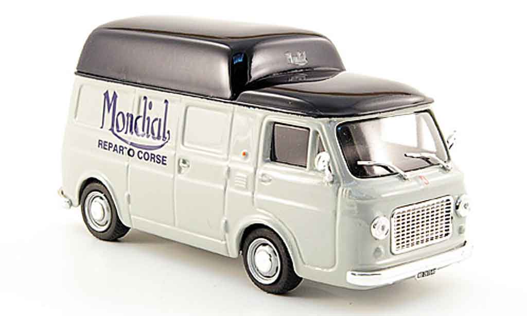 Fiat 238 1/43 Pego Mondial Reparto Corse grey blue 1975 diecast model cars