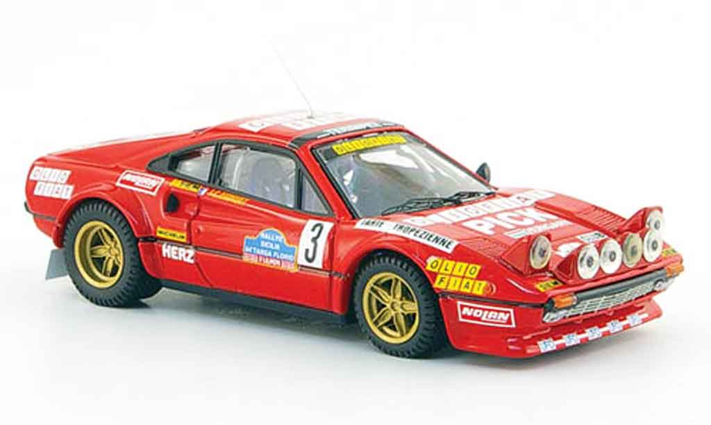 Ferrari 308 GTB 1/43 Best GTB gr.4 no.3 andruet biche targa florio 1980 diecast model cars
