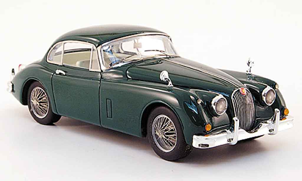 Jaguar XK 150 1/43 Twincam 150 coupe grun rhd 1958 diecast model cars