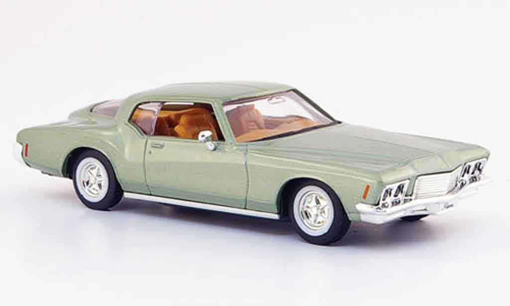 Buick Riviera 1971 1/43 Yat Ming 1971 GS grun diecast model cars