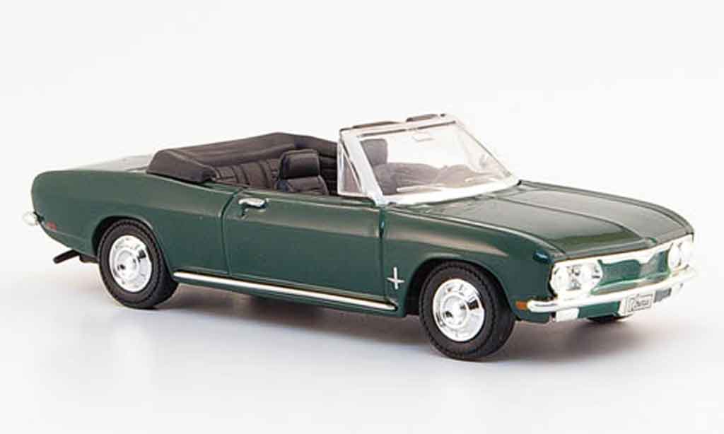 Chevrolet Corvair 1/43 Yat Ming Monza grun 1969 diecast model cars