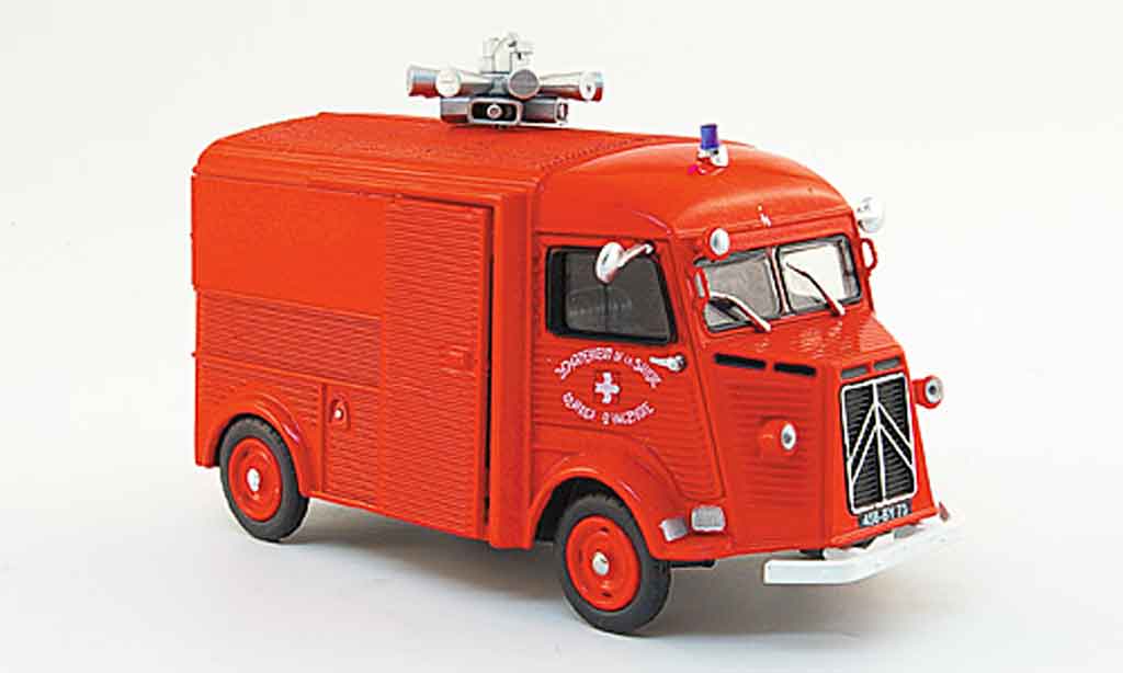 Citroen Type HY 1/43 Eligor kasten pompier 1958 diecast model cars