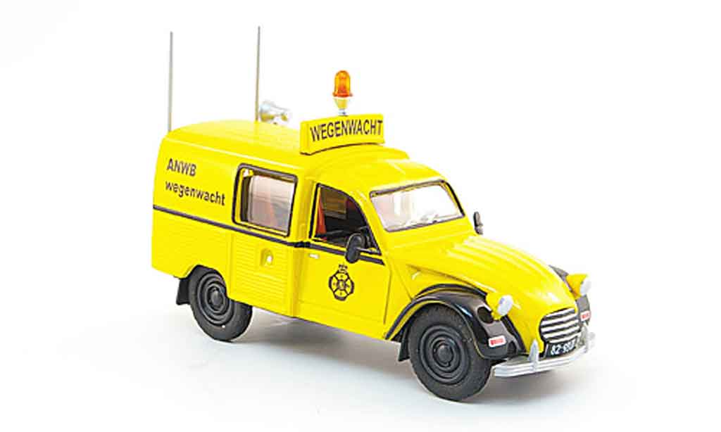 Citroen 3CV 1/43 Eligor anwb straeenwacht diecast model cars