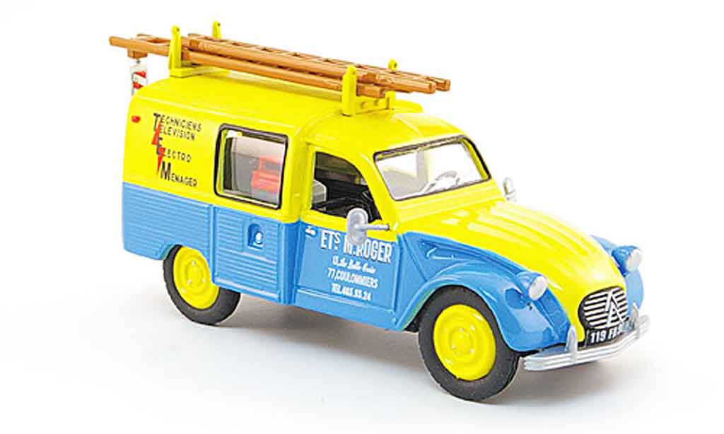 Citroen 3CV 1/43 Eligor elektro inatallateur diecast model cars