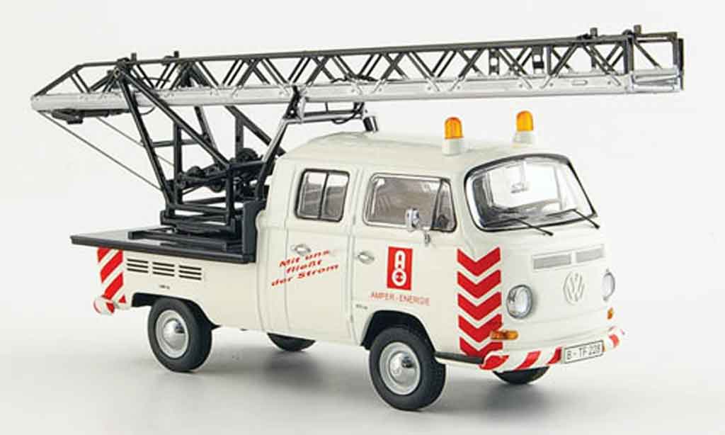 Volkswagen Combi 1/43 Schuco t 2a amper energie leiteraufbau diecast model cars