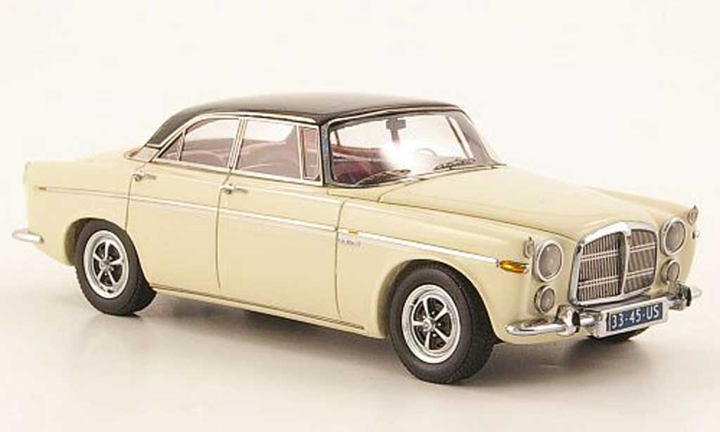 Rover P5B 1/43 Neo Coupe blanc creme/black-grey 1971 diecast model cars